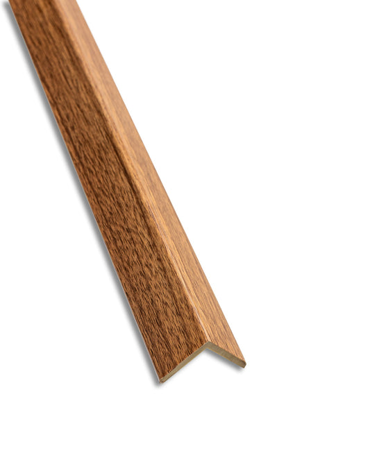 Sarokléc 3D WPC falpanelekhez – Warm Teak