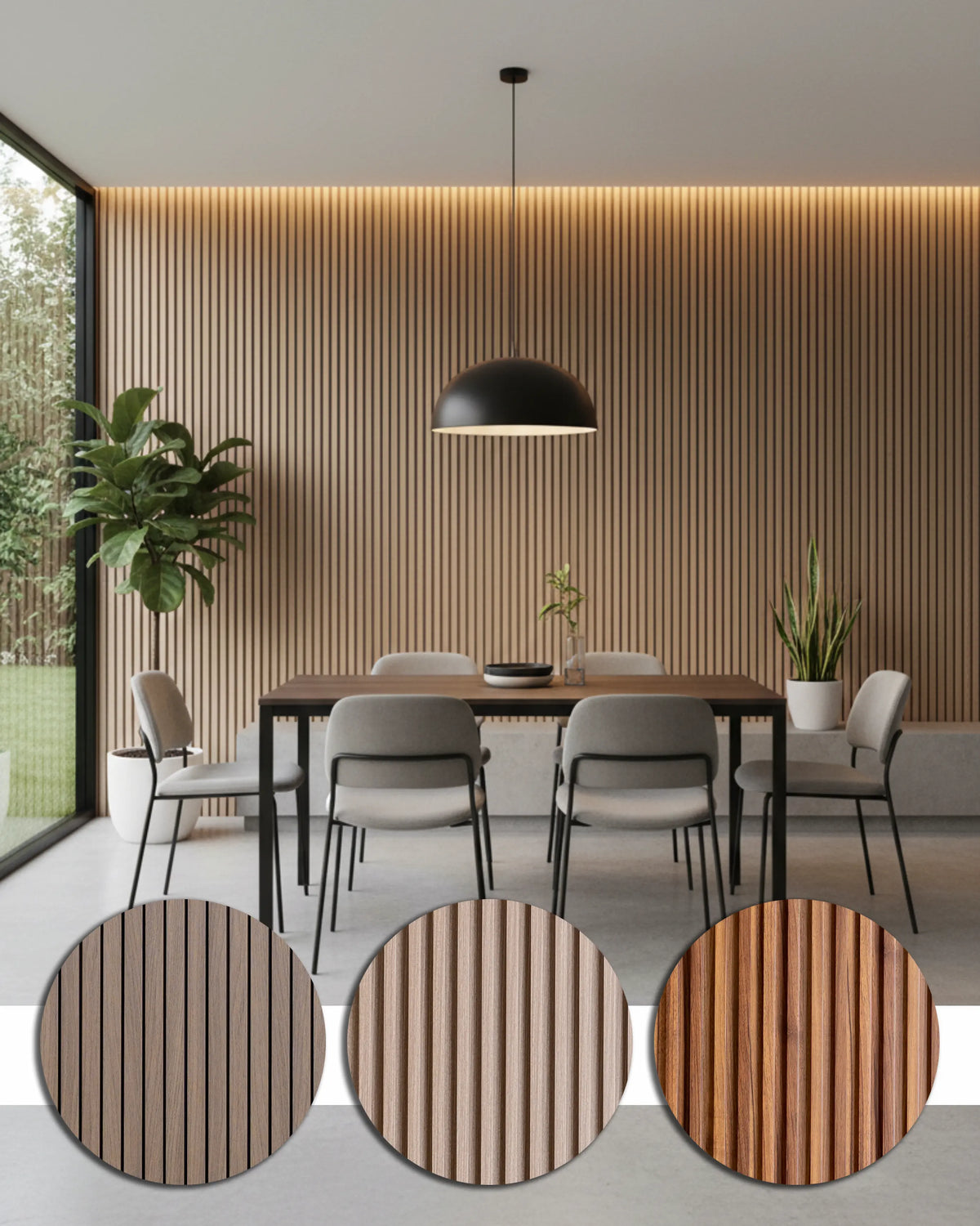 Golden Walnut – 3D WPC falpanel