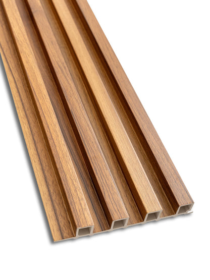 Warm Teak – 3D WPC falpanel