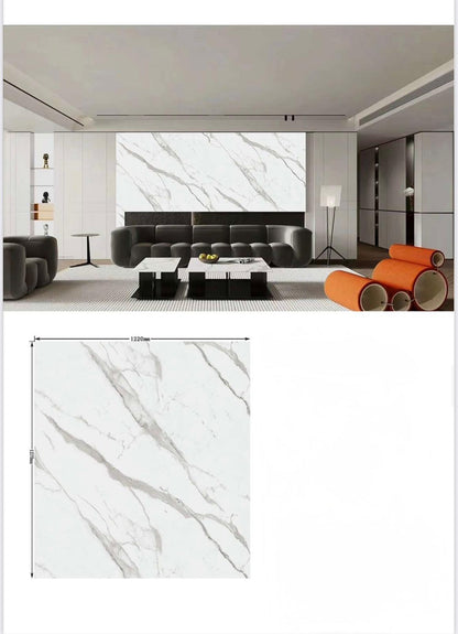Calacatta White Marble – PVC falpanel