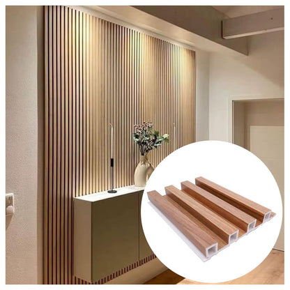 Warm Teak – 3D WPC falpanel